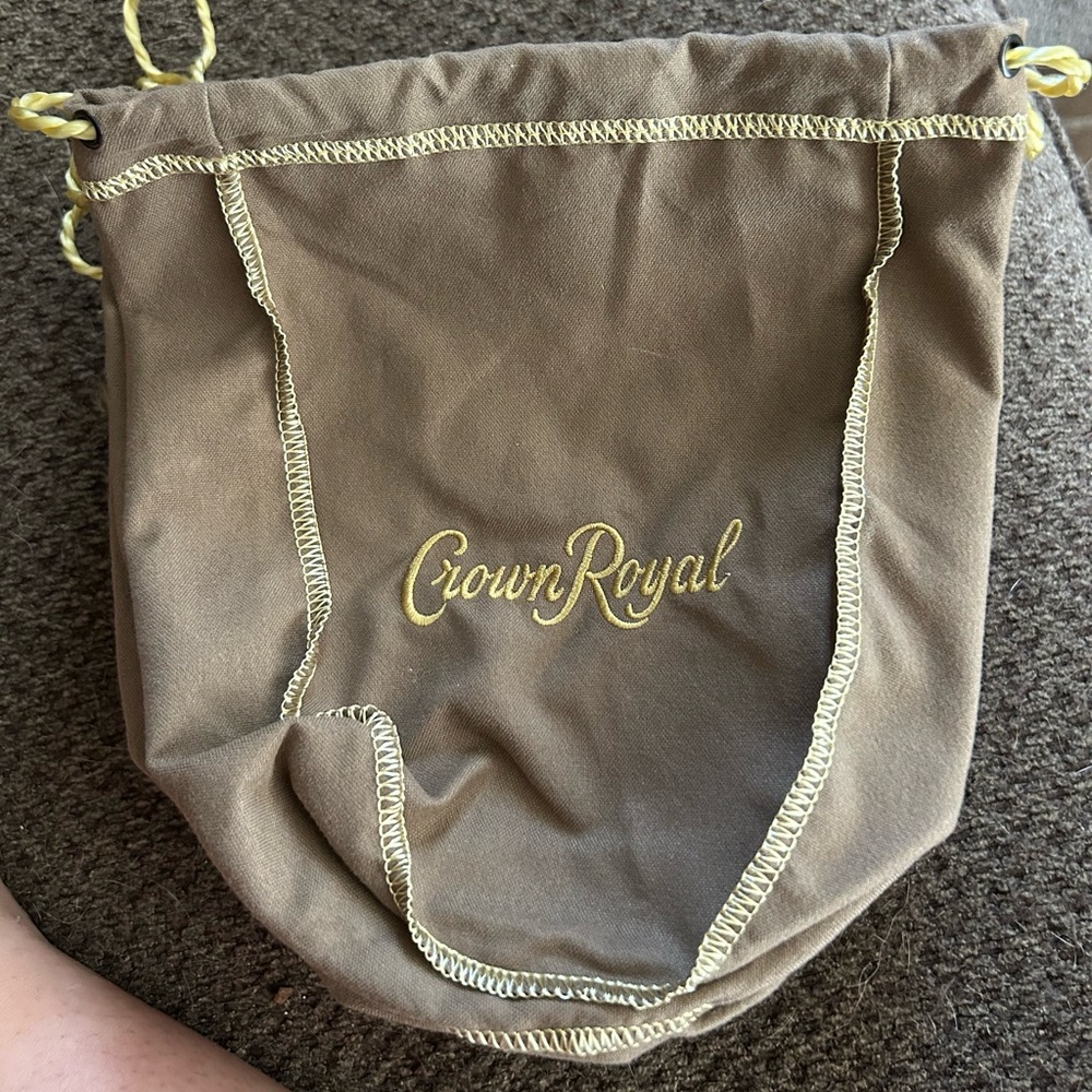Bundle of 10 tan crown royal bags